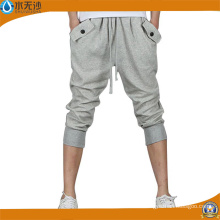 Pantalones deportivos de moda de algodón de corte recto para hombre